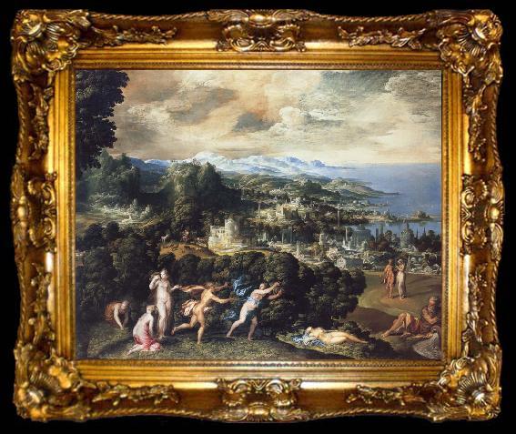 framed  ABBATE, Niccolo dell The Story of Eurydice, ta009-2